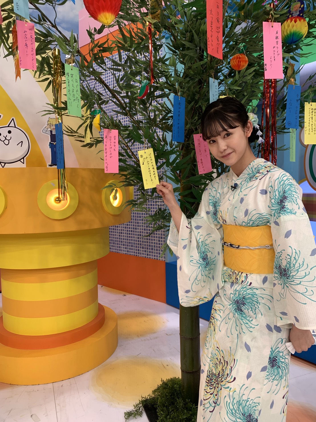 カ*コ様 7月末まで　浴衣　反物　人間国宝　木村雨山　笹　花火大会　夏祭り　盆踊 カ*コ様 7月末まで 浴衣 反物 人間国宝 木村雨山 笹 花火大会 夏