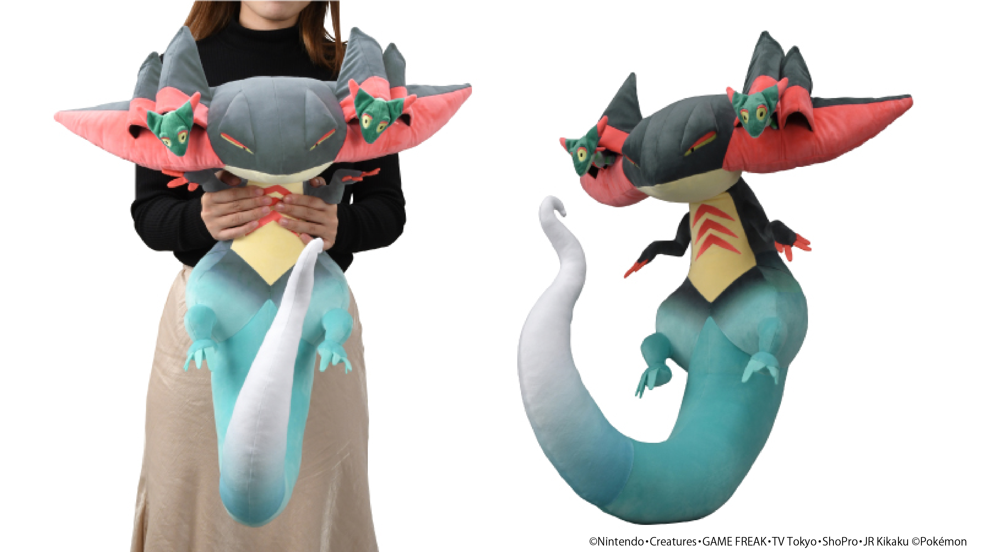 ポケモンぬいぐるみ ドでか！ドラパルト｜ポケットモンスター