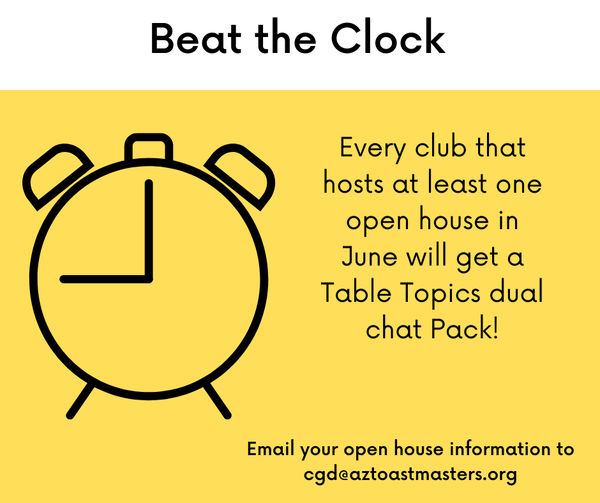 d3_toastmasters's tweet photo. #BeatTheClock #Toastmasters #D3TM #AZToastmasters https://t.co/FgeYk644IS