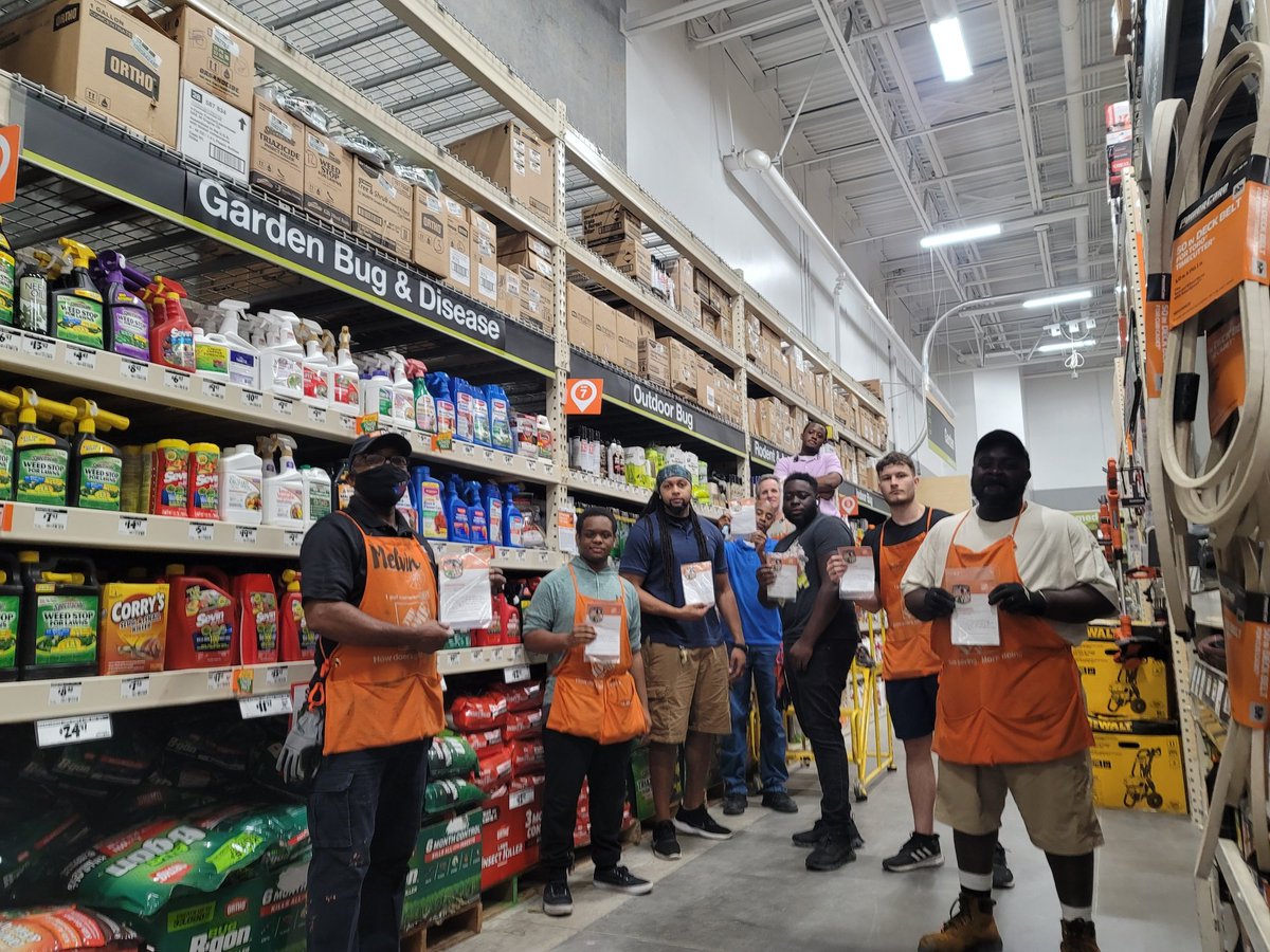 When your GC DH wants to recognize the freight team for flexing their muscle and emptying the entire overhead in one night!  This team rocks!
