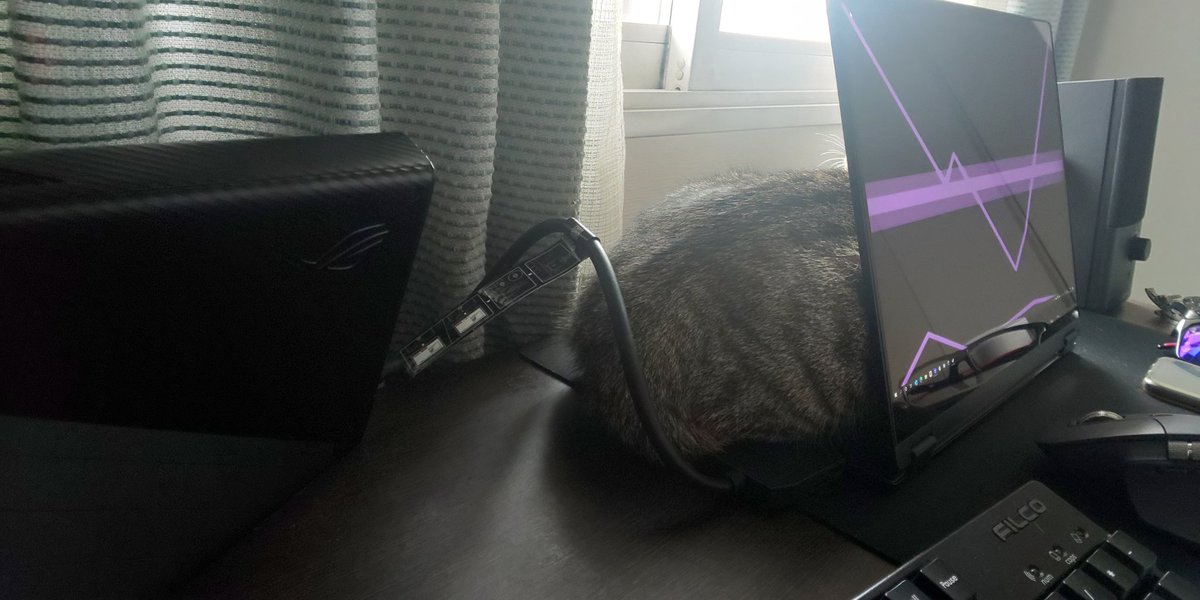 nondorcray's tweet image. #ROGflowX13
これじゃRTXオンにできないでござるwww