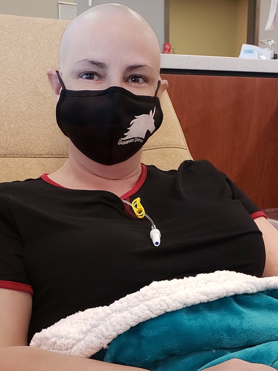 I was the youngest one there again. All 60s-80s and I thought, if they are strong enough to get through this at their age, maybe I am too. But the more I learn about chemo and these  drugs, the more I think chemo will get me long before cancer does. #OvarianCancer