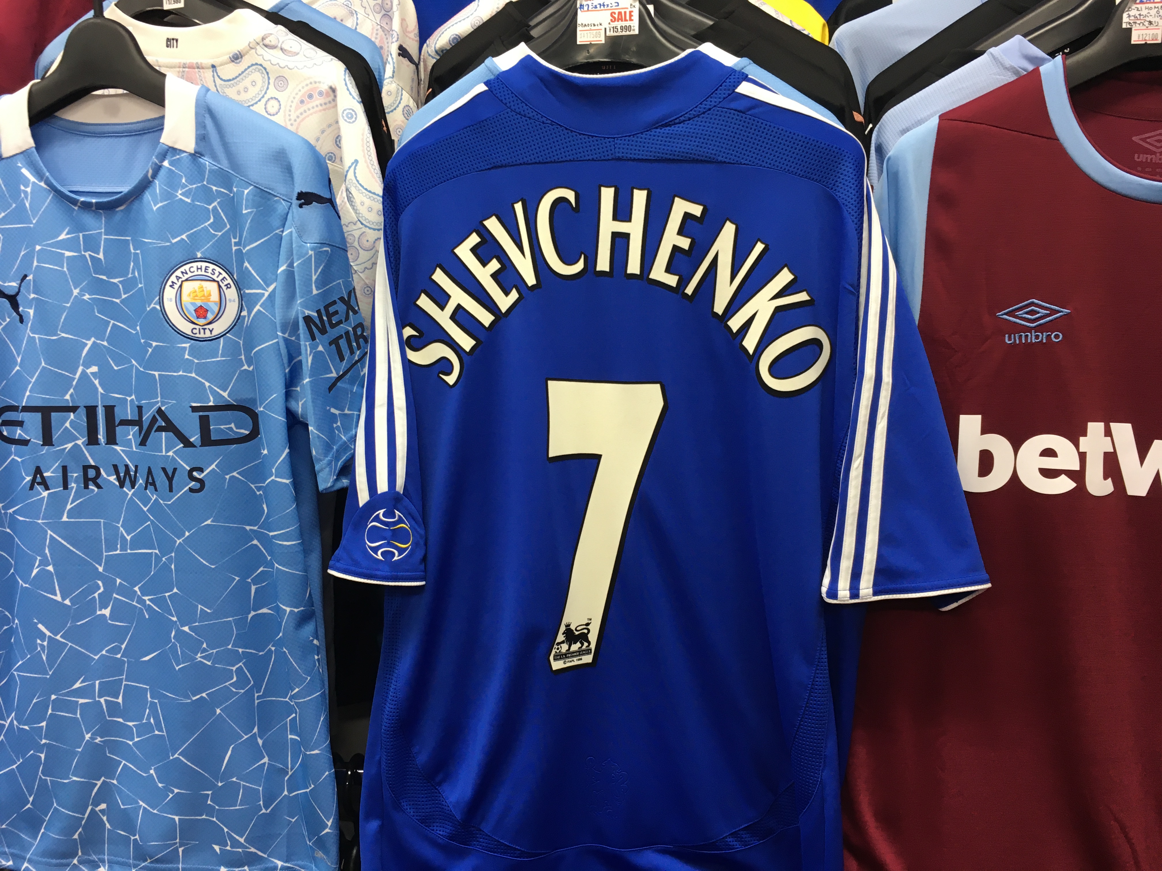 サッカーショップfcfa 実店舗open 7 Shevchenko ユニフォーム ウクライナ 監督として躍進中 シェフチェンコ ユニフォーム チェルシー 06 08 Home あります ウクライナ代表 選手 ジンチェンコ 1 1 マンチェスター