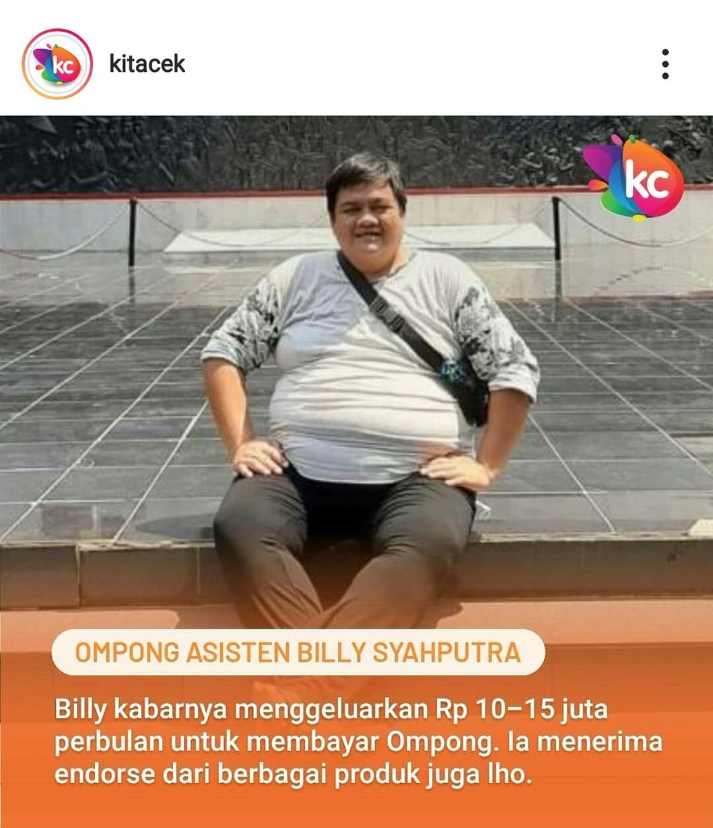 Gua mampir karena ada si ompong..wkwk😁