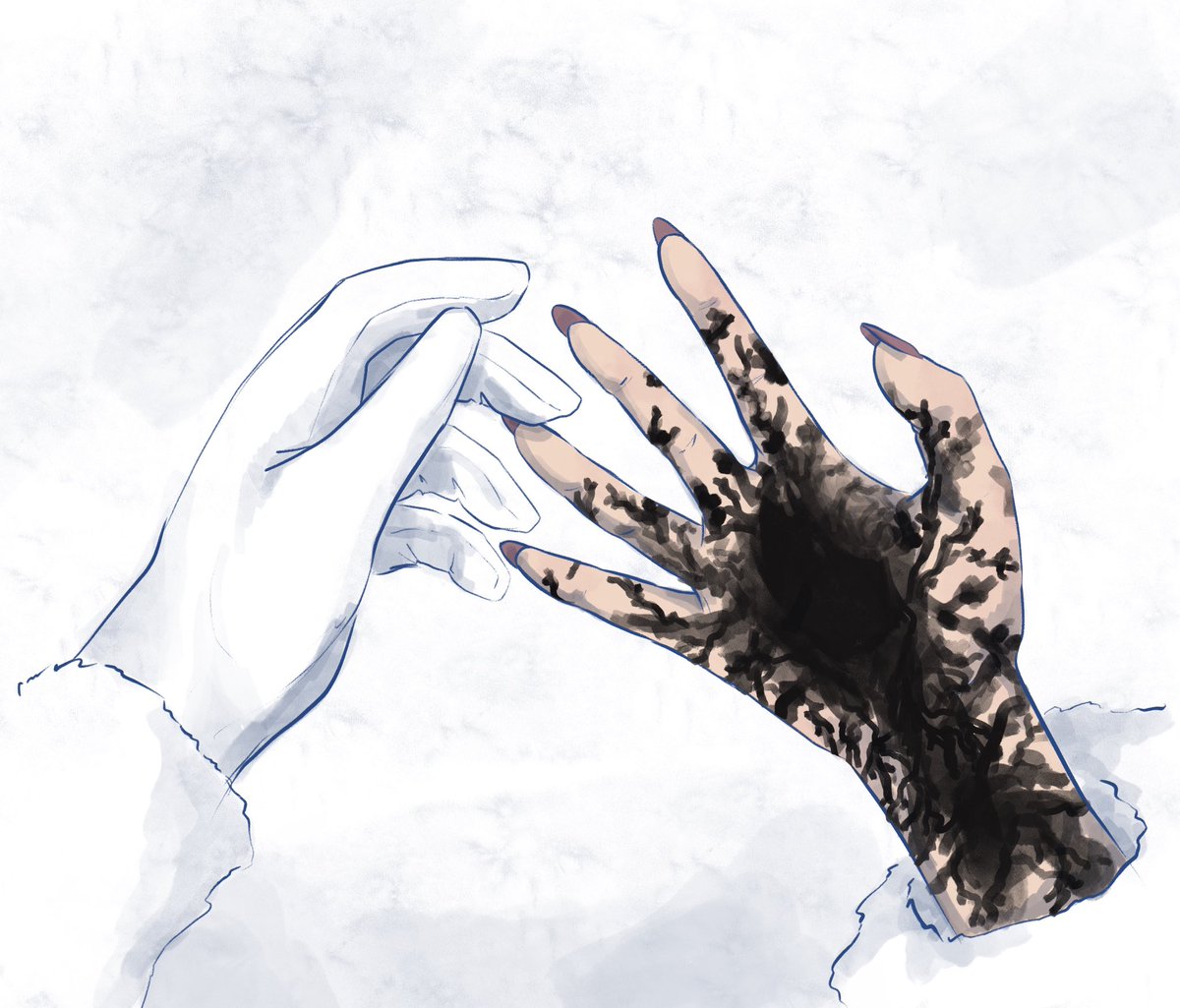 MouseyPeach's tweet image. When you forget that the reason you were out in the wilderness in the first place was to find the materials to break a curse #dnd