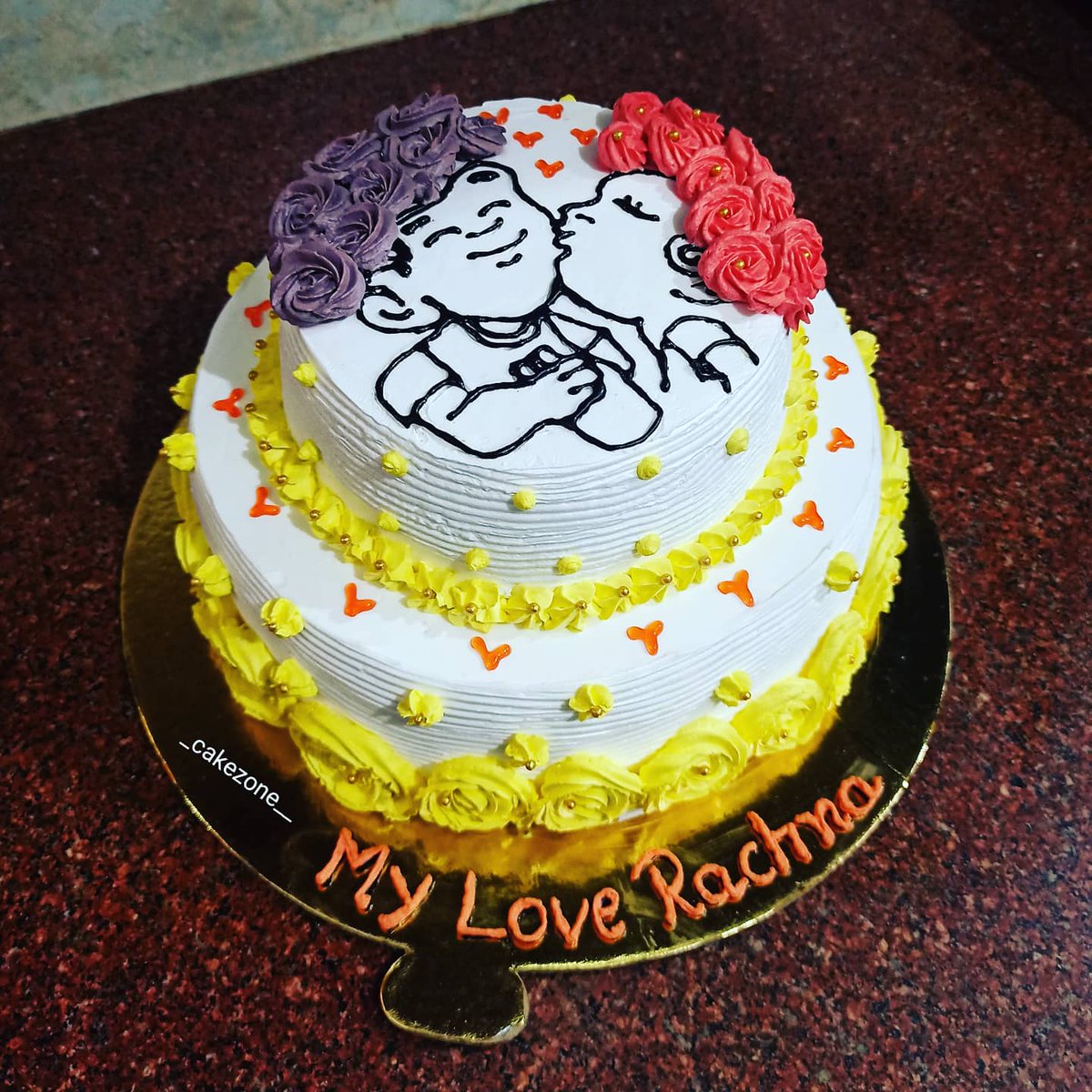 cakezone__'s tweet photo. ๐ฏ%Eggless๐
Two Tier Birthday Cake๐โค๏ธ๐
Pineapple Flavour ๐
Saharanpur ๐
.
.
#Muffin #PizzaHut #homemade #applejuice #Fridge #Jello #pineappleflavour #twotiercake https://t.co/T1YWJYIGfn