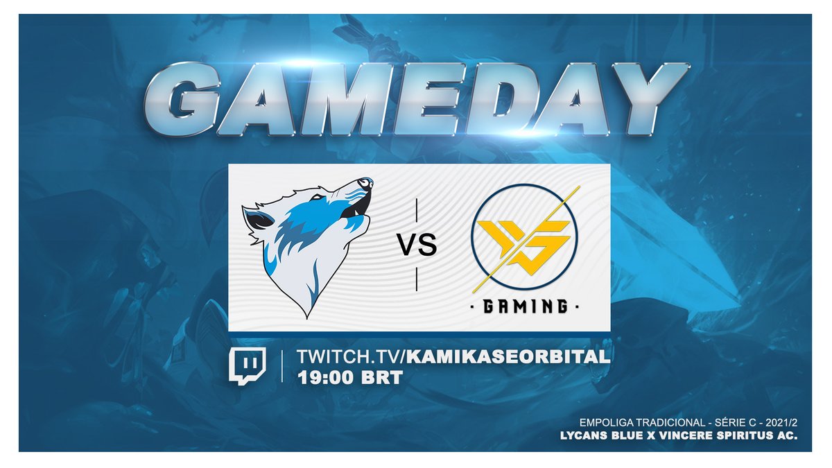 lycansoficial's tweet photo. CHEGOU O DIA RAPAZEADA!!!!!!
Hoje a Lycans Blue faz sua estreia na Série C da
@empoligaoficial
🕒 19h
🆚 @vincerespiritus
📺 https://t.co/43KfipgF1y
Contamos com a torcida da maior alcateia do Sul do Brasil!!!!!
AUUUUUUUUUUUUU
#GOLYCANS
#LYCBLUE https://t.co/vUJwWdvaXp