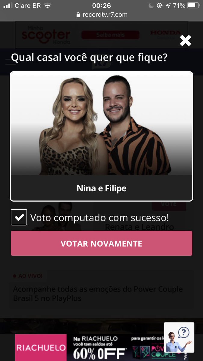 fofoqueibr's tweet photo. Quem aí tá votando pra Nina e Filipe ficar sou #TeamMaLipe @ninacachoeira @filipeduartefd https://t.co/qu4NOrvIWC