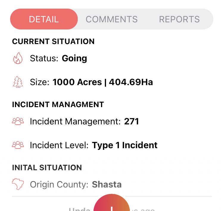 A2mCloud's tweet photo. #SaltFire #CA πΊπΈ
Now Type 1 fire - south of the #LavaFire and #TennantFire
#ShastaCounty #CAfire #WildfireReady #wildfires #HeatWave2021 #alert2me https://t.co/skxmPOuX59
