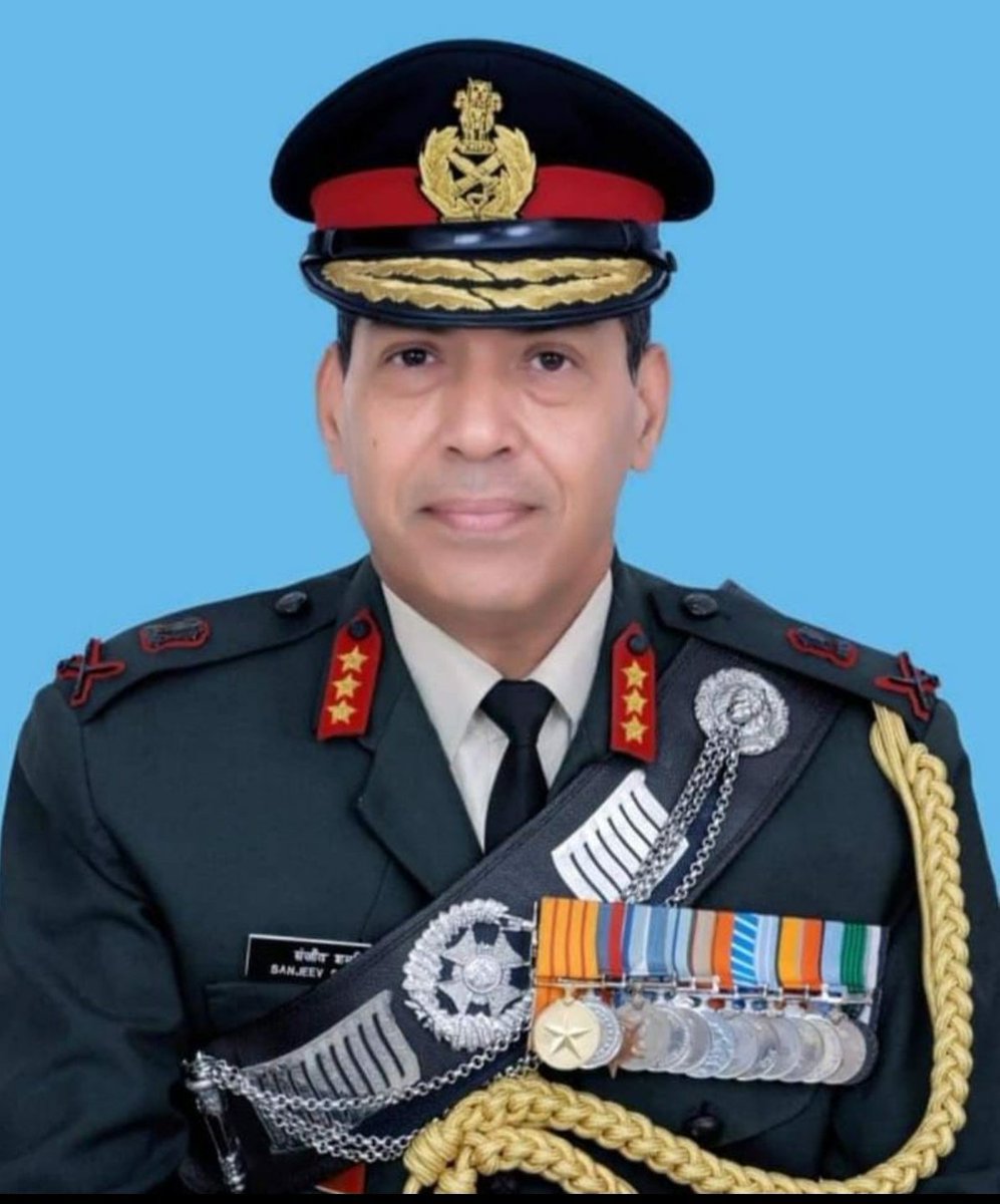 GeorgianBlore's tweet photo. Heartiest congratulations to Lt Gen Sanjeev K Sharma, AVSM, YSM (1593/1971-79/Nehru House)on assuming the coveted appointment of Deputy Chief of the Army Staff (Strategy) on 1st July, 2021. An occasion of great pride and honor for his Alma
Mater.
#IndianArmy 
#Nationfirst https://t.co/n9PapOlOqj