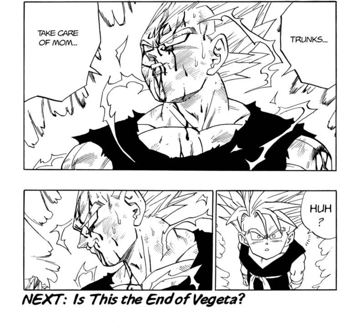 I really do miss blood in Dragon Ball