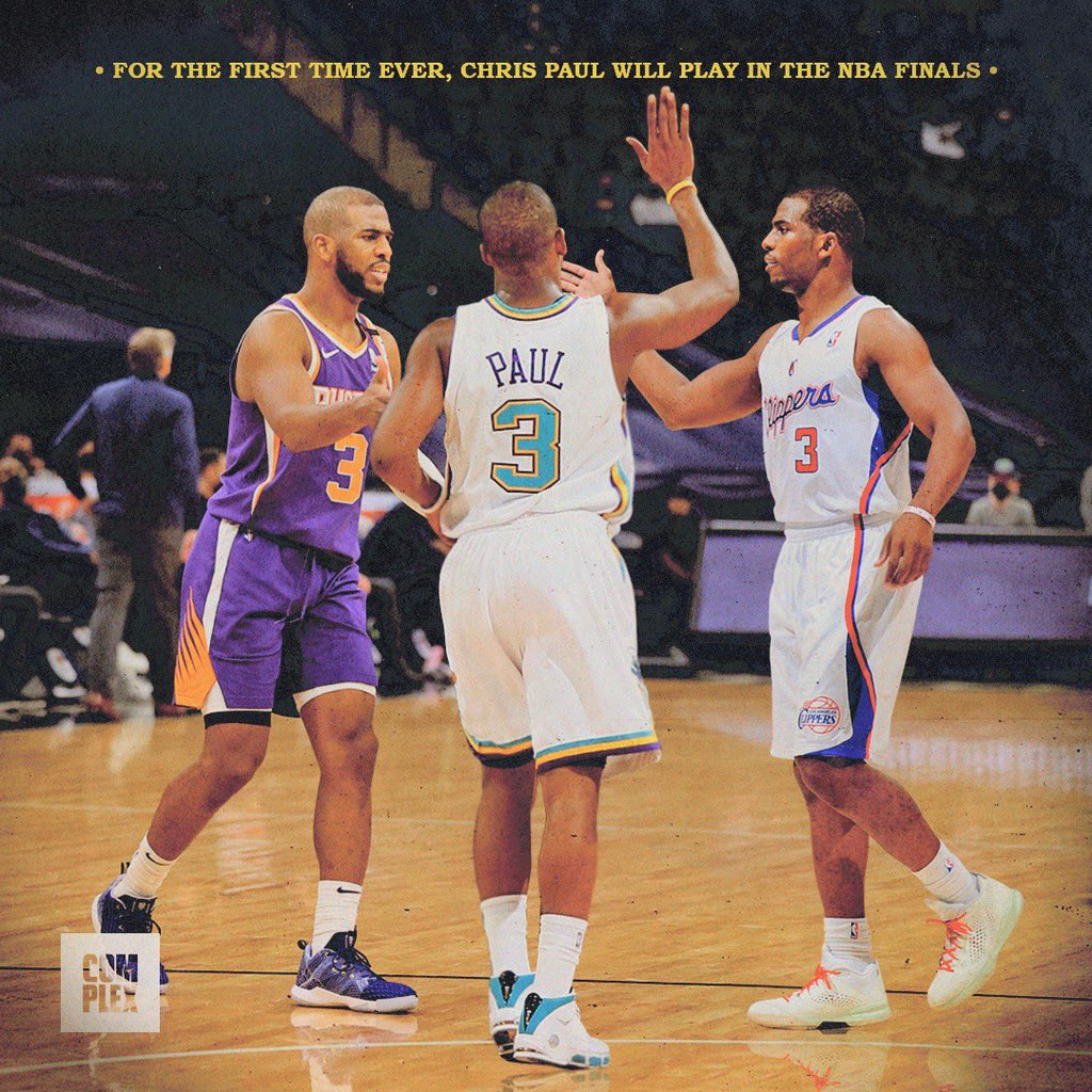 ComplexSports's tweet image. For the first time ever, Chris Paul is going to the NBA Finals!
