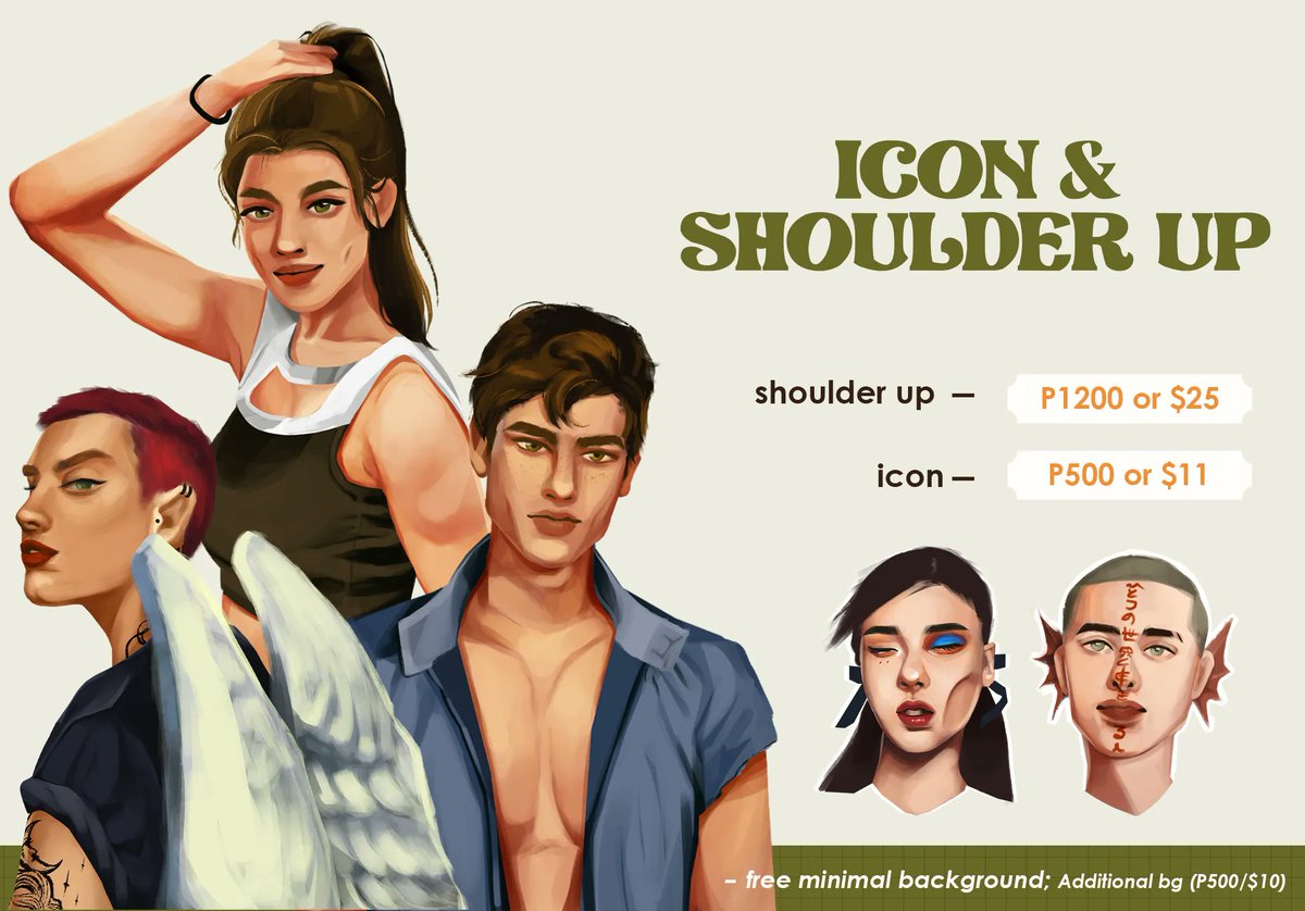 byloizeunice's tweet photo. ✨UPDATED COMMS SHEET✨

👉 STYLIZED &amp; SEMI-REALISTIC
👉 MOP: PayPal, GCash, BDO
💌 Dm for inquiries 

🤍 Likes &amp; RTs are appreciated 🤍
#commissionsopen #ArtistOnTwitter https://t.co/00Eu010czc