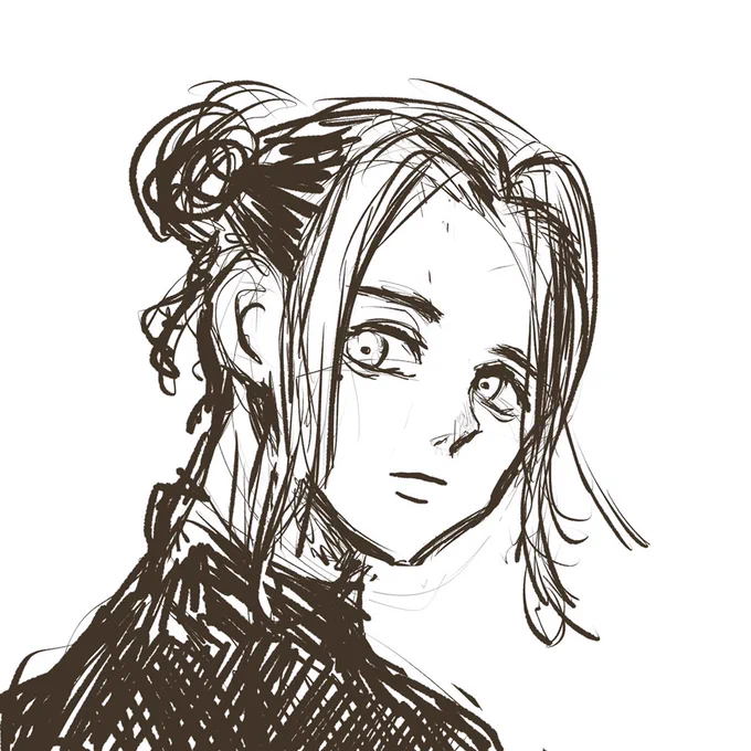 休憩中落書き2
一虎大人バージョン 