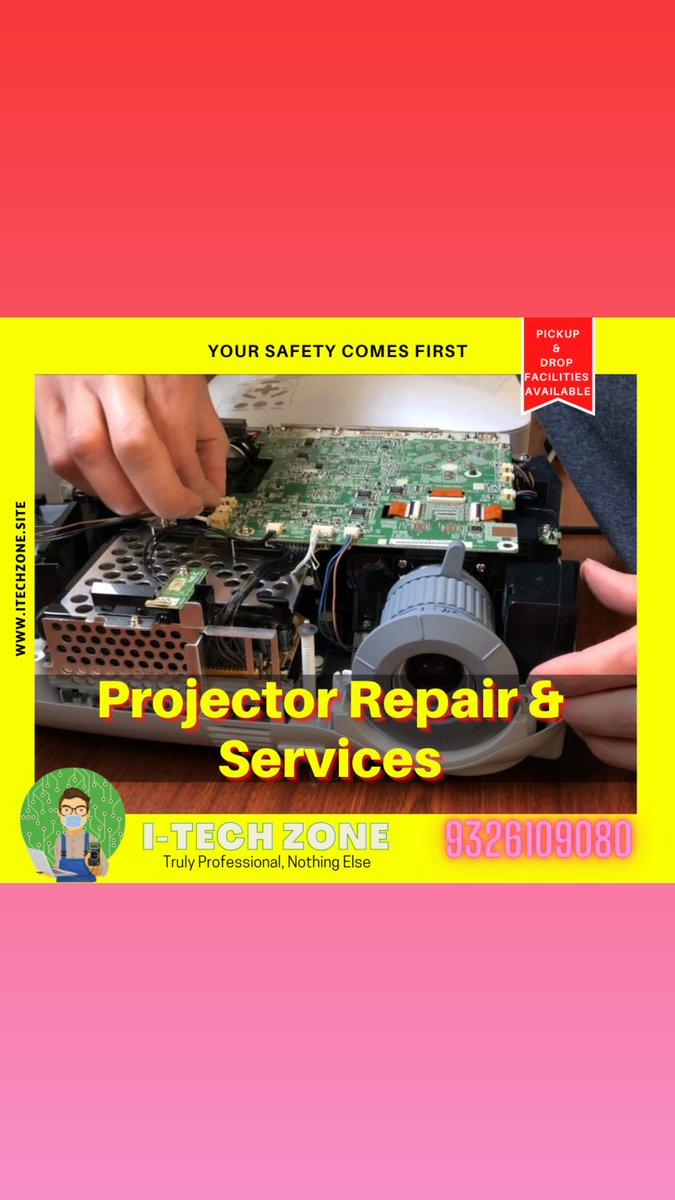 itechzone2010's tweet image. Projector repair services in Goa... Call 9326109080