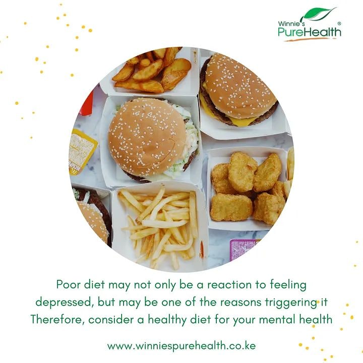 Did you know poor diet may affect your mental health? 

#mentalhealth #poordiet