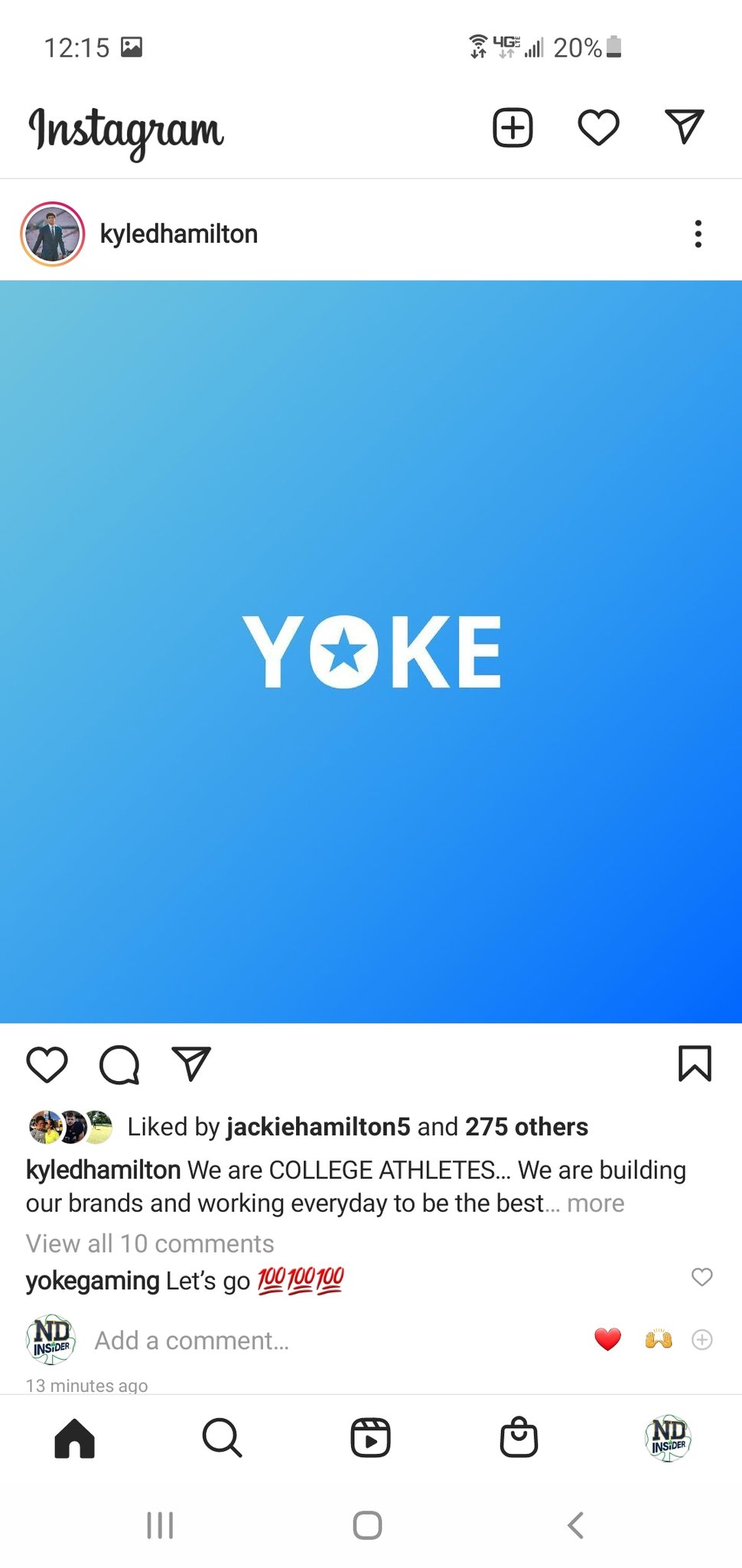 Tyler James on Twitter "Shortly after midnight, NotreDame athletes