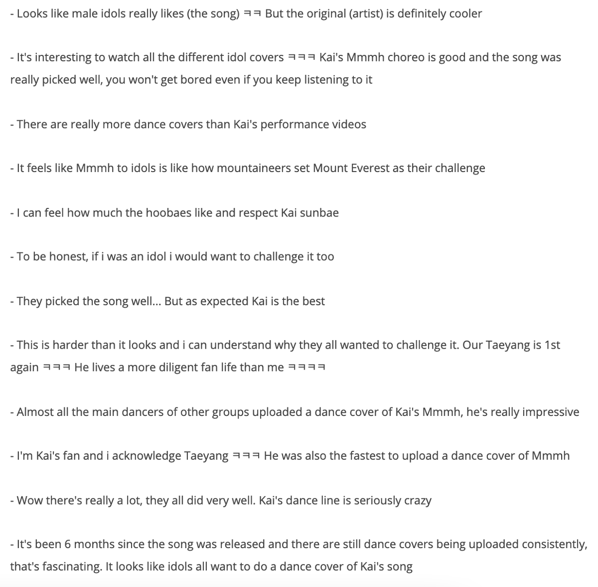netzonexo's tweet photo. [Theqoo] #KAI's song that has more dance covers than actual performance videos #EXO @weareoneEXO 

link: https://t.co/Pv1DyxzcpL https://t.co/M7fJN1rGAU