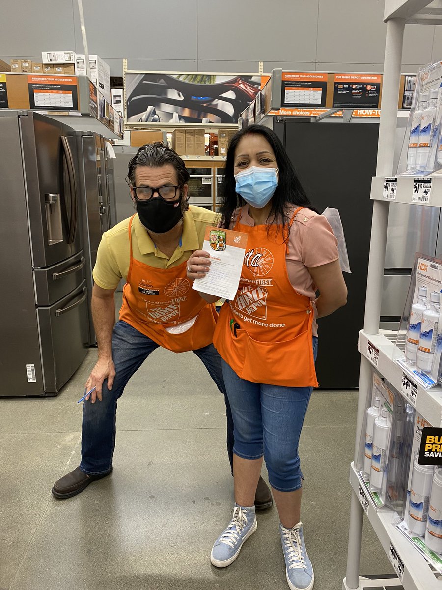 Thank you to Sanita in appliances for taking care of her teammates and her customers! #Bitterlake #GET