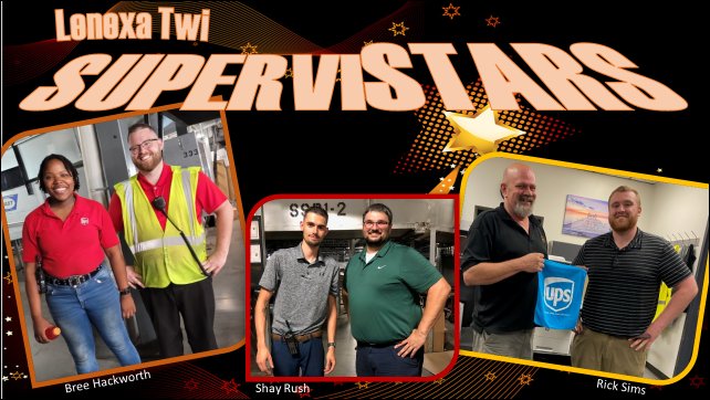 Our PT sups are still shining, even in the muggy heat! 
Thanks for all you do!!
<a href="/tannercain98/">Tanner Cain</a> <a href="/Courtneybarham4/">Courtney barham</a> <a href="/bgtighe/">Brian Tighe</a> <a href="/CGrosshuesch/">Calvin Grosshuesch</a> <a href="/joeboyleups/">Joe Boyle</a> <a href="/UPSfinest1907/">Shannon Hayden</a> <a href="/DMcIntyre_1907/">Dylan McIntyre</a>