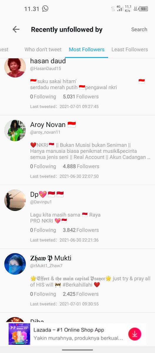 NartoNang2's tweet image. Kami memaklumi , si Emprit memang punya wewenang apalah daya hanya mendoakan SMG lekas pulih yah..........!!!!!!  &amp;amp; 40 rekan lainnya........
assalamualaikum warahmatullahi wa barokatuh 🙏😊

#tutorialtwitter