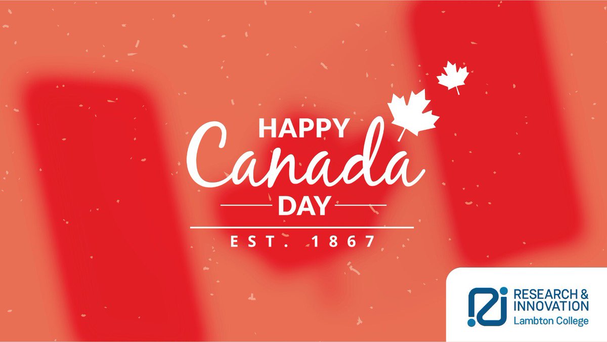 Wishing you and your family a very Happy Canada Day 🇨🇦 as our country adds another year to its age.

Happy Canada Day on behalf of the Research &amp; Innovation team!

#canadaday2021 #holiday #canadalife