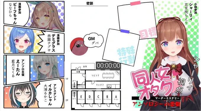 配信画面こってる!

#帰ってきた同人女オタク 