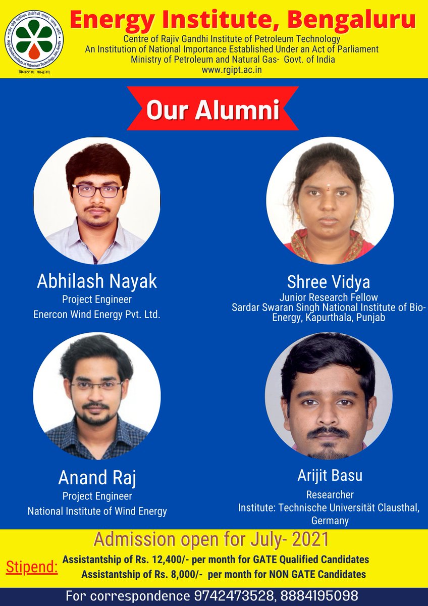 Energy Institute -Institute of National Importance tweet media