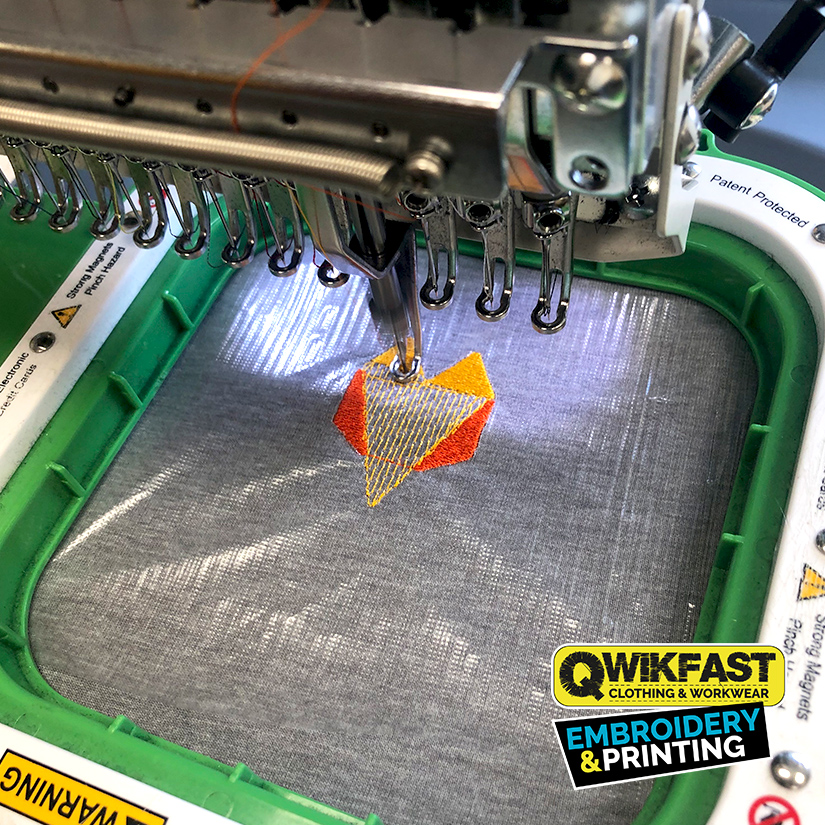 jurassicemb's tweet photo. Behind the scenes on one of our @BarudanUK embroidery machines😃
#embroidery #barudan #marathon #kingstar #threads #garments #clothing #businesswear #workwear #logo #yourlogo #embroidered #embroideredlogo #embroiderymachine #midway #behindthescenes #frame #framedup https://t.co/eJ9WcDhlWj