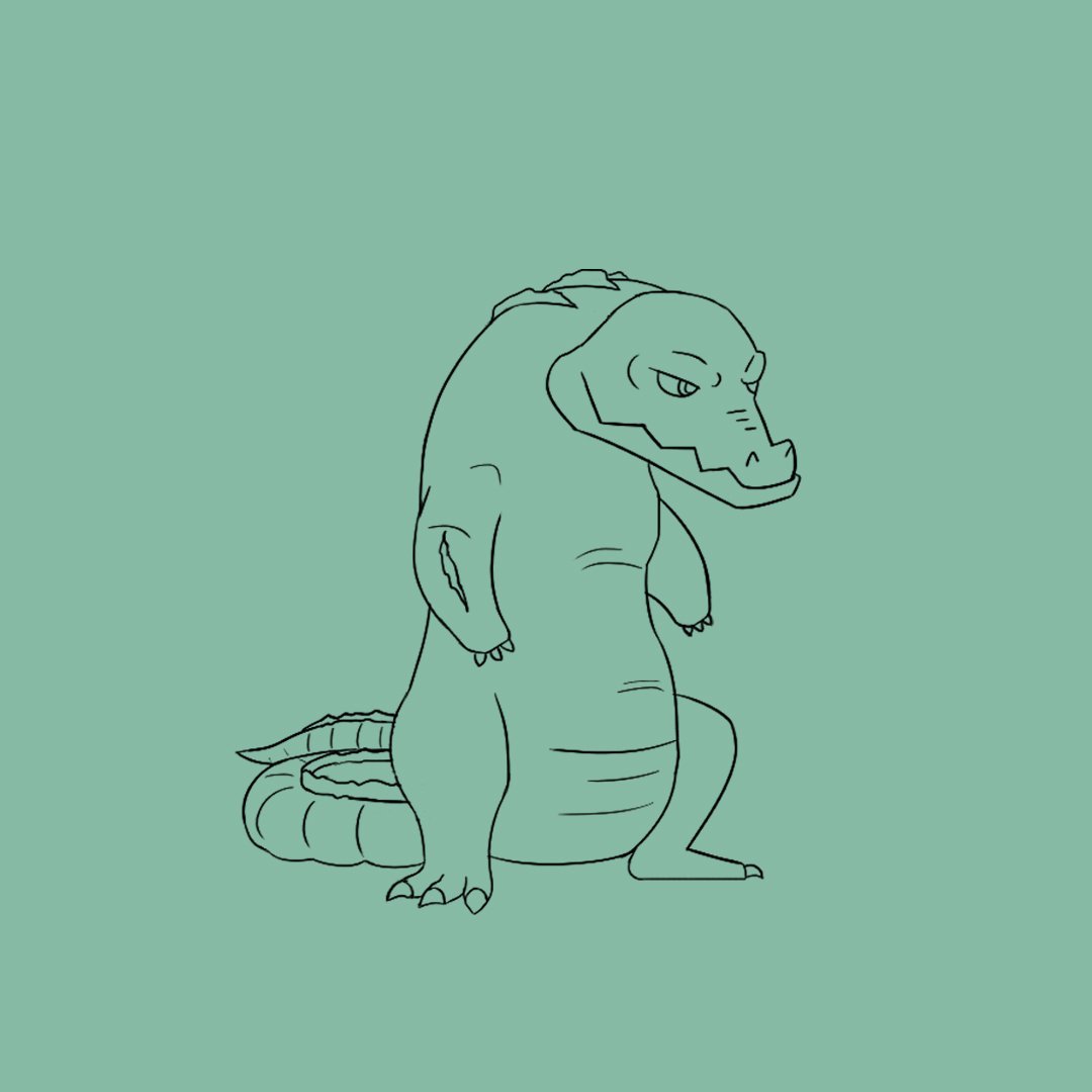 its_no_el's tweet photo. I saw this episode of One Piece ages ago, noticed this lil alligator standing like this and thought I wanna create a whole piece on it 😅
#illustration #digitalart #anime https://t.co/uPikCcqHqC