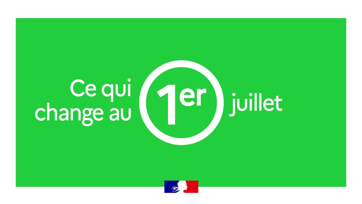 gouvernementFR's tweet image. #1erJuillet | #CongéPaternité, TVA e-commerce, #PassSanitaire européen… Découvrez les mesures qui entrent en vigueur à compter d’aujourd’hui.

▶️ gouvernement.fr/conge-paternit…