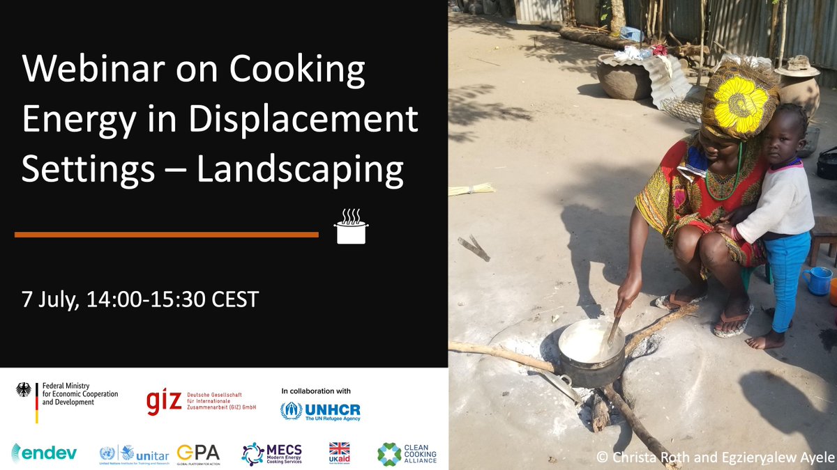 @WFP, @Refugees, @acelesotho, @cleancooking