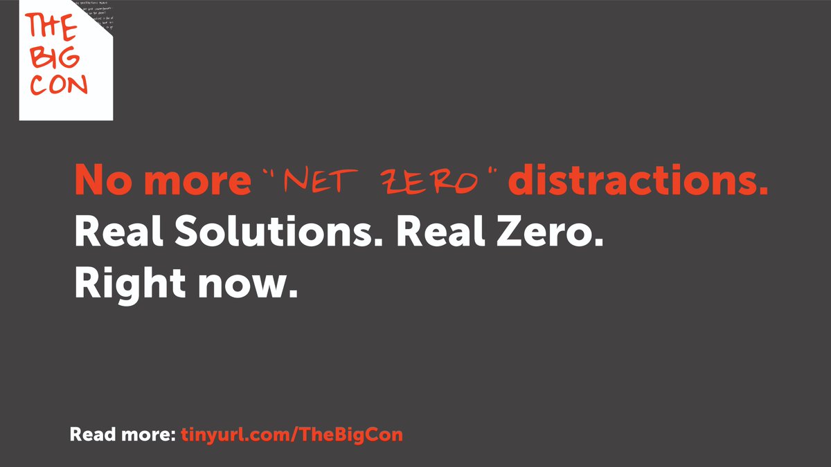 True #climate leadership means rejecting #BigPolluter-driven schemes like #NetZero and committing to real climate action.

@AlokSharma_RDG, #NetZeroIsNotZero! Find out more in this latest report, The Big Con: foei.org/wp-content/upl… #LondonClimateWeek