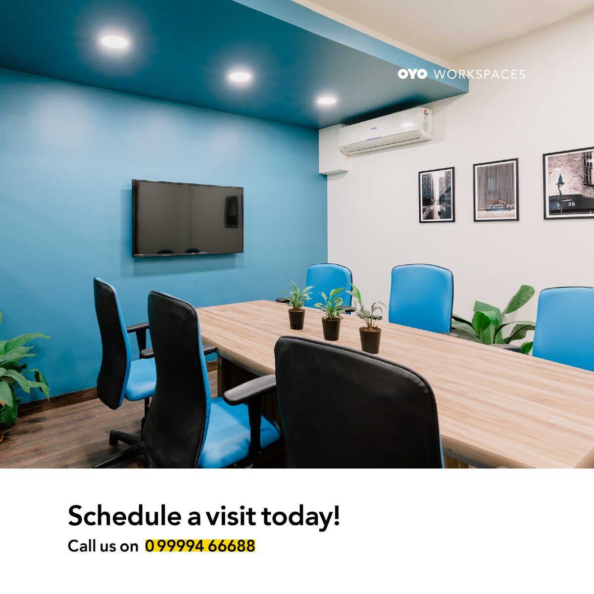 oyoworkflo's tweet photo. Your search for the perfect coworking space ends here, Mumbai!
Our new centre at Bhandup on LBS road is centrally located and offers flexible plans so you can plug in and get working right away.

Schedule a visit today and call us on 09999466688. https://t.co/OoNvh7hqTb