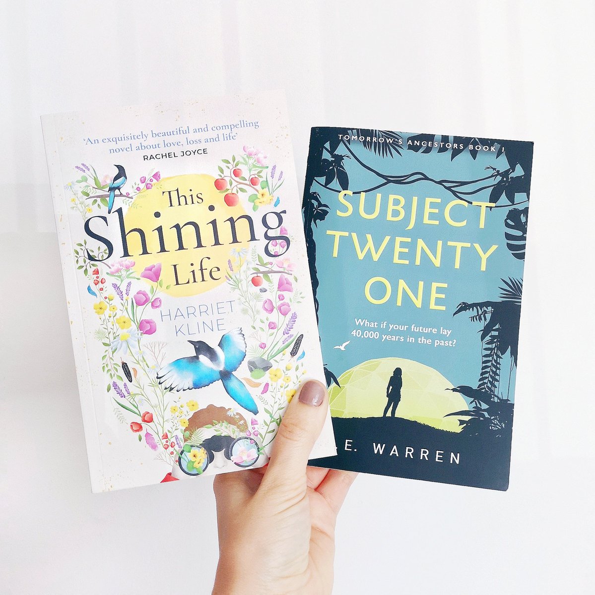 H a p p y  P u b l i c a t i o n  D a y ! 

A very Happy Book Birthday to 
these two brilliant books - if you're 
looking for a new read, I'd happily 
recommend them both! 📚✨

#PublicationDay #ThisShiningLife  
#SubjectTwentyOne <a href="/amauthoring/">A.E. Warren</a>