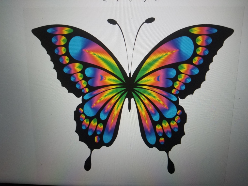 This butterflies energy radiates out to me, to you, to the amazing people I follow &amp; beyond. Each color represents a person, but yet it's not complete without the others. Thank you, for adding your energy, for being you in this moment of time; you're perfect. #YourRelay