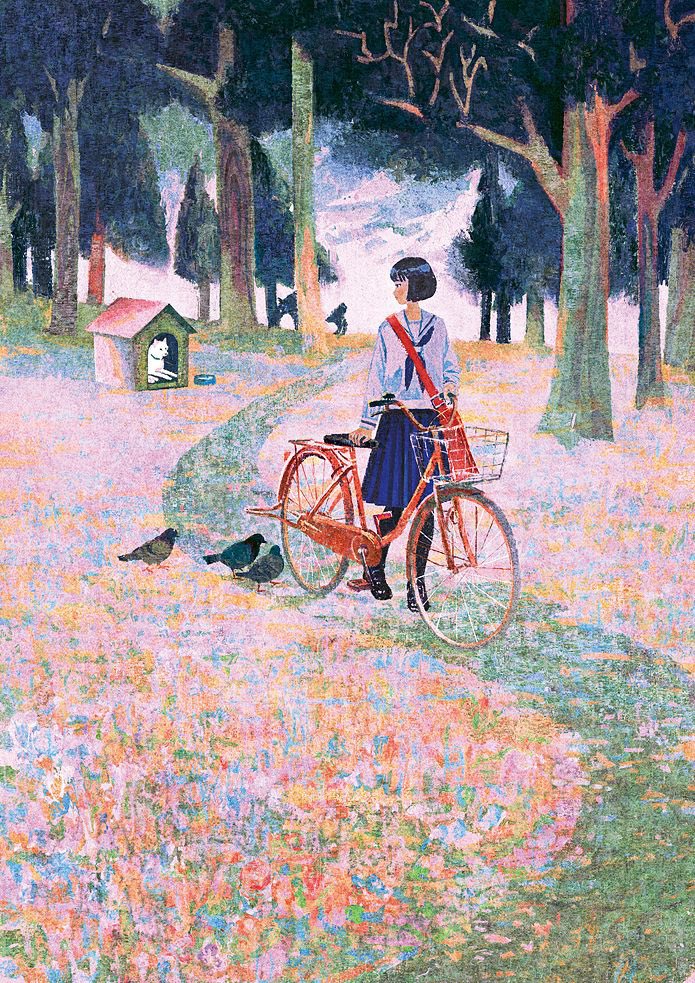 Jun Kumaori🎨  Japanese illustrator.