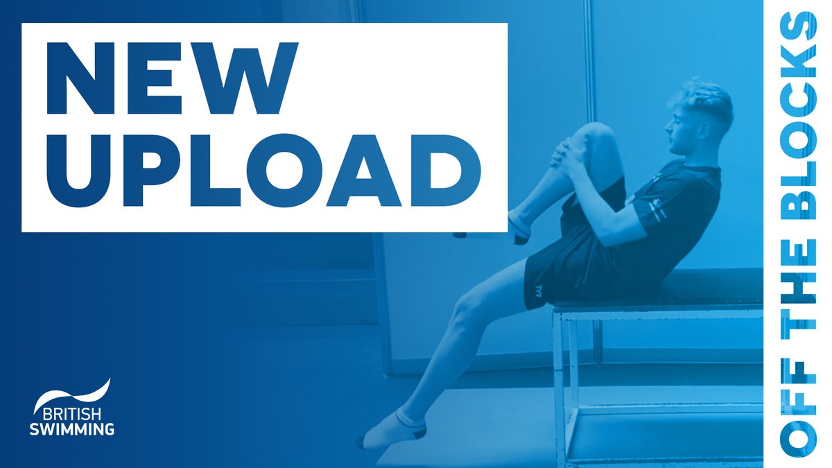 Every stroke in swimming requires fluidity of movement - monitoring and managing range can therefore help with optimising technique 📐↔️

This week's #OffTheBlocks uploads demonstrate self-checks for the length of hip flexor and lat muscles 👉 bit.ly/3ic9ckH