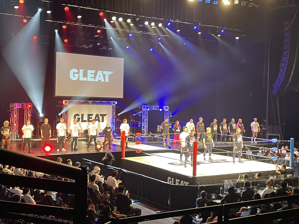 seven0deuce's tweet photo. 始まったぜ(^ν^)
#GLEAT
#LITED https://t.co/g3g3PS7yac