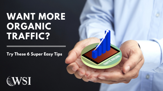 Prosperitiv's tweet photo. Here are 6 ways to get more organic traffic to your website without spending a fortune 🖥️
WSI-eMarketing Blog ~ https://t.co/FTcikAw9jd
#websitetraffic #SEO #contentoptimisation https://t.co/AqeIcrwH5c