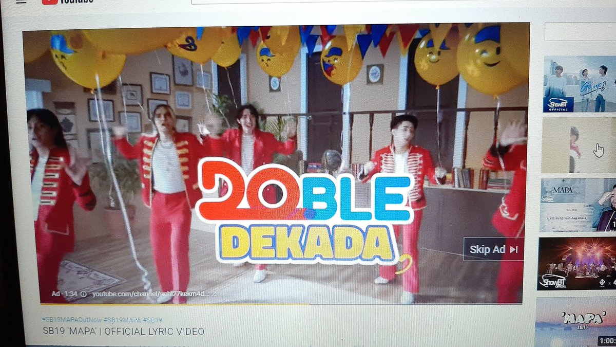 AnnOdrie's tweet photo. Kung ganito ang Ad, mags-skip ka pa ba? π
Buy #SBENMAPA On iTunes
@SB19Official
#SoundBreak19MAPA5MViews
#SoundBreak19Pagsibol π± https://t.co/YvSL1xcrdC