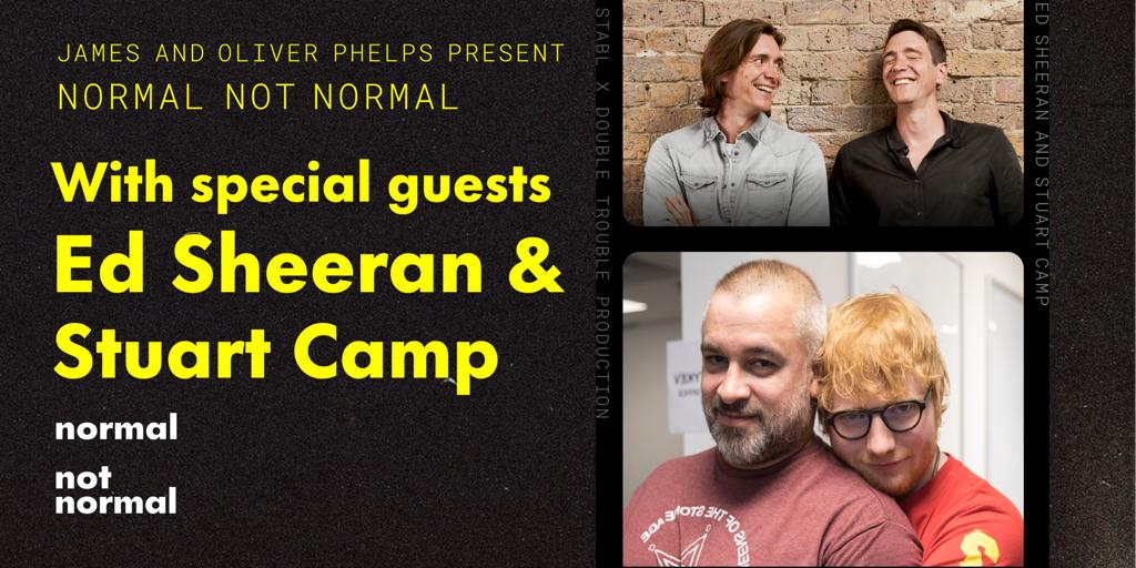 James_Phelps's tweet image. Coming tomorrow...... #NormalNotNormal on @YouTube and wherever you get your podcasts