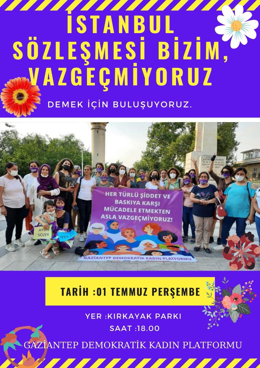 gkadinplatformu's tweet photo. Bugün saat 18.00’da Kırkayak Parkında buluşuyoruz https://t.co/Zua4lpv3Ik