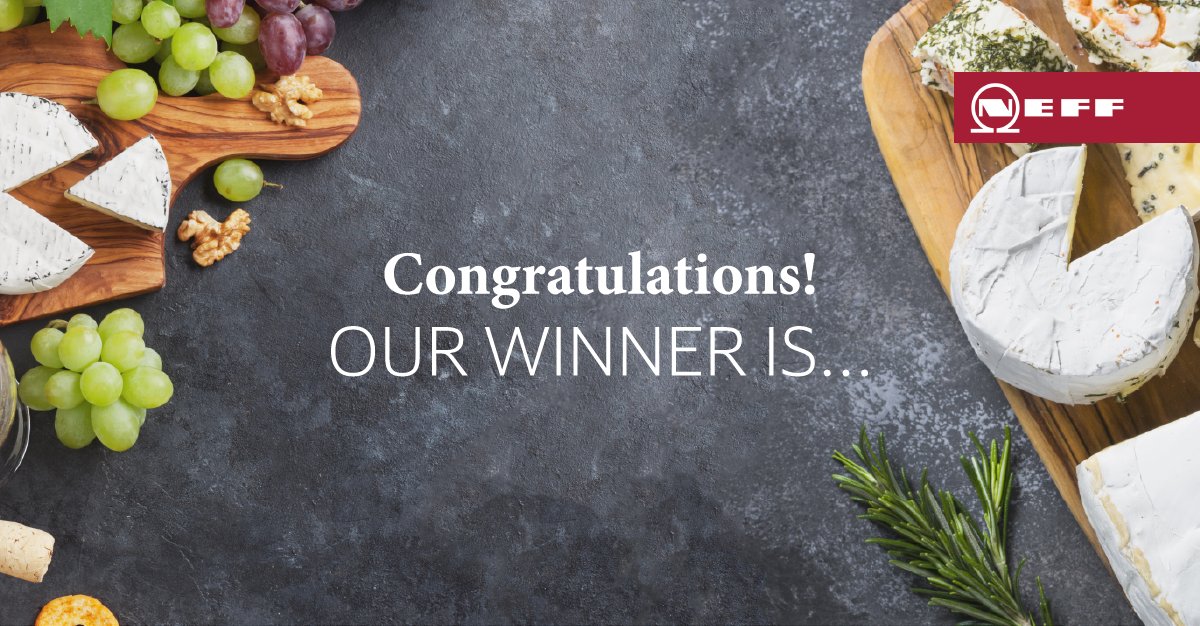 Massive congrats to this month’s #WinWithNEFF winner Charlotte Cauldwell! She’s won a delicious cheese box and beeswax wraps from Piper’s Farm. Enjoy!