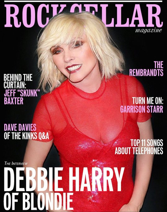 Happy Birthday Debbie Harry...!
Our Rock Cellar interview by : 