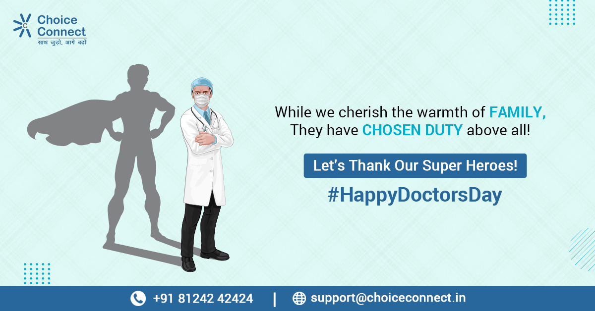 choiceconnect1's tweet photo. We are thankful to our heroes who have gone the extra mile in these tough times. Let's join this fight by staying safe and protecting ourselves.
#NationalDoctorsDay #DoctorsDay2021 #DoctorsDay #Doctors #Salute #SuperHeroes #ChoiceConnect https://t.co/QD0WuyLzI0