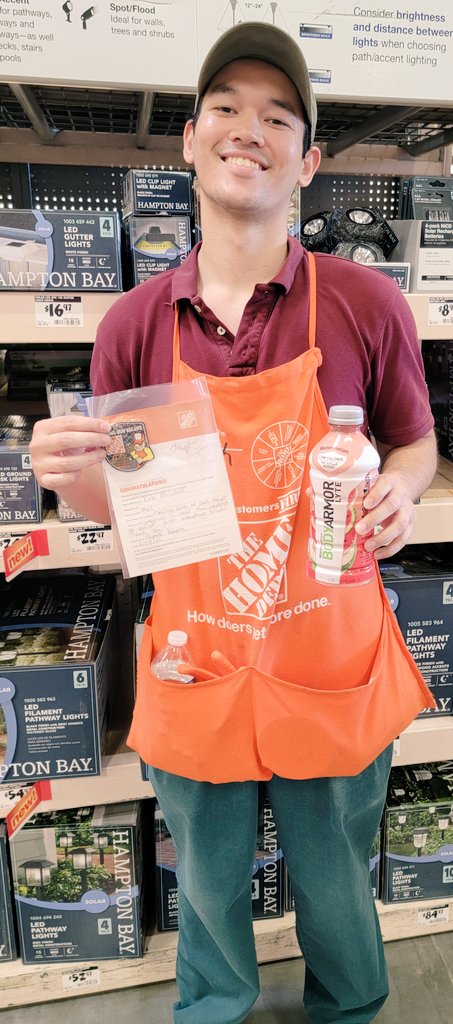 Kirk has stepped into a KC role while assisting across the store and developed his brand as someone that can be counted on when help is needed. Amazing job! #THD8966 <a href="/JasonBallDM198/">Jason Ball DM198</a> <a href="/WerneckeNickie/">Nickie Wernecke</a> <a href="/LeahVienhage/">Leah Vienhage</a> @jasonhd8966 <a href="/DederaThomas/">Thomas Dedera</a>