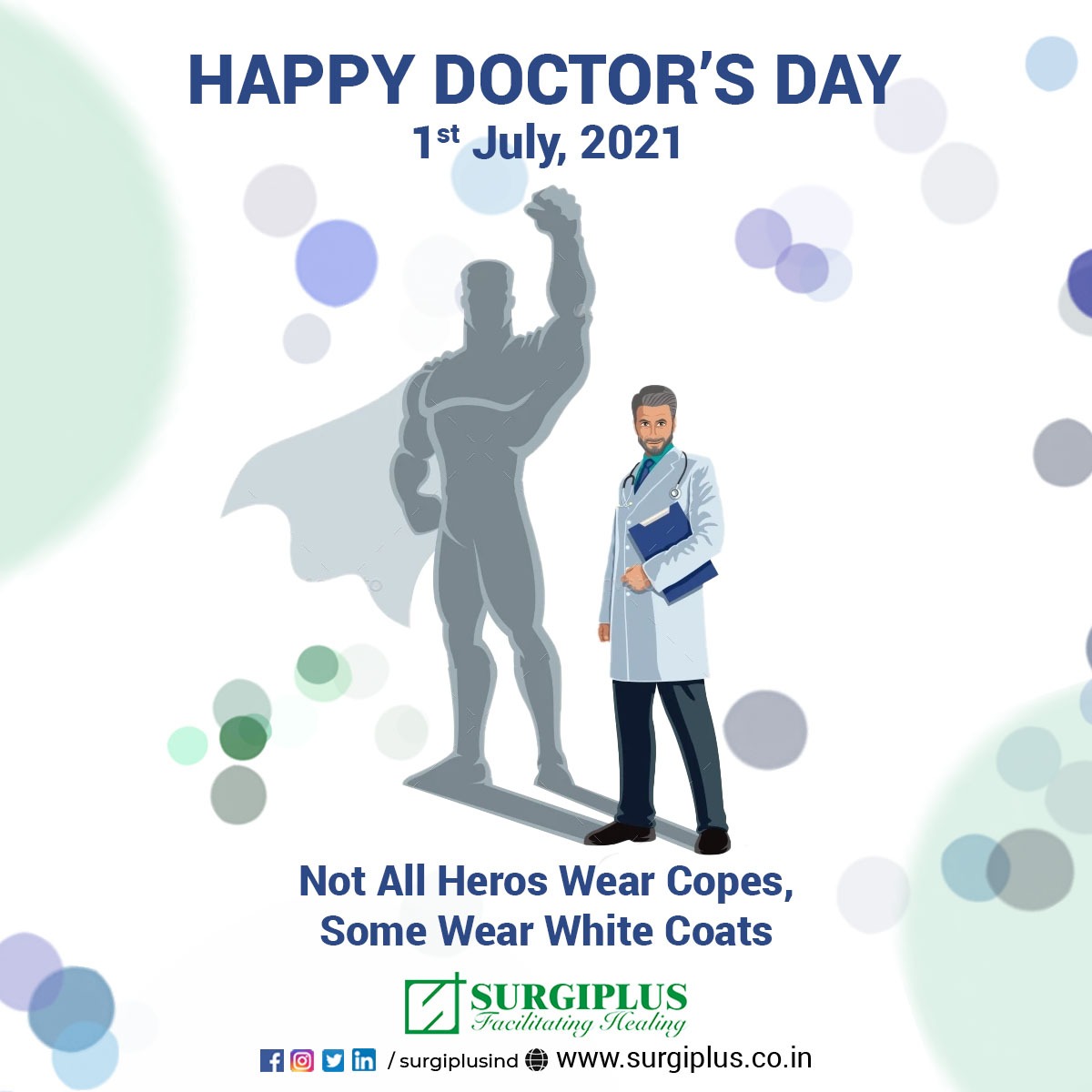 surgiplusind's tweet photo. #NationalDoctorsDay #NationalDoctorsDay2021 https://t.co/EeFW6Ml6BZ