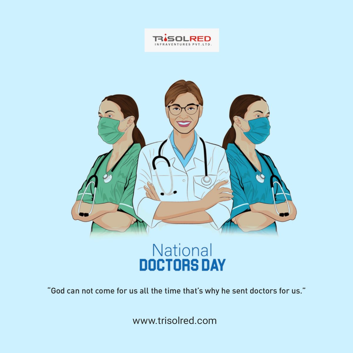 TrisolRED's tweet photo. Happy Doctor’s Day to all the doctors who always put their patients first and do their best to gift health to their patients.
https://t.co/KSAU4sT7vD
#HappyDoctorsDay #Nartionaldoctorday #realestate #healthyeating #TrisolRED #PropertyCenter https://t.co/AfF2UENZi5