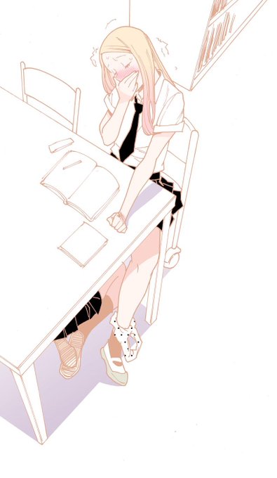 #メガネちゃんvsギャルちゃん

図書室に響く。 